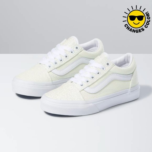 Vans Other - Vans Glitter UV Old Skool Kids 11 VGUC